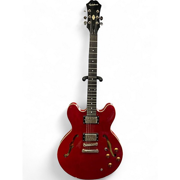 Used Epiphone Dot Cherry Hollow Body Electric Guitar