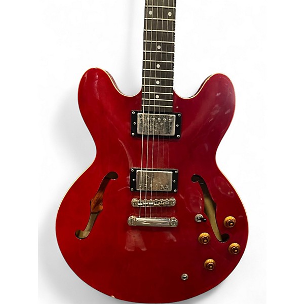 Used Epiphone Dot Cherry Hollow Body Electric Guitar