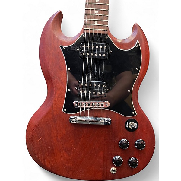 Used Gibson SG Special Faded Worn Cherry Solid Body Electric Guitar