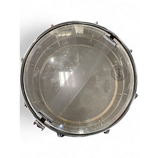 Used TAMA 14X7.5 Rockstar Series Snare silver Drum