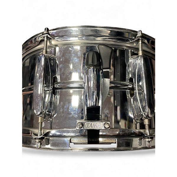 Used TAMA 14X7.5 Rockstar Series Snare silver Drum
