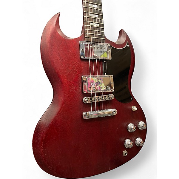 Used Gibson SG Special HP Satin Cherry Red Solid Body Electric Guitar