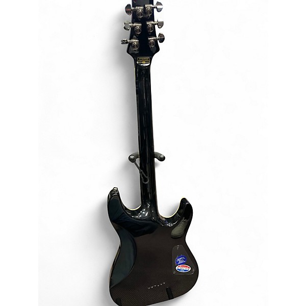 Used Schecter Guitar Research Blackjack C1 Left Handed Black Electric Guitar