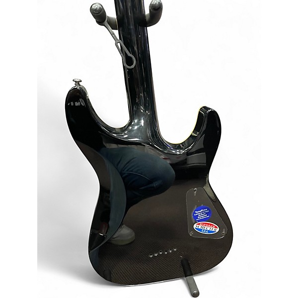 Used Schecter Guitar Research Blackjack C1 Left Handed Black Electric Guitar