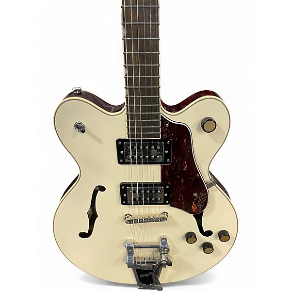 Used Gretsch Guitars G2622T Streamliner Center Block Double-Cut With Bigsby Vintage White Hollow Body Electric Guitar