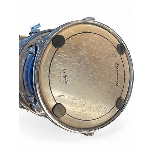 Used Ludwig 5 Piece BACKBEAT BLUE SPARKLE Drum Kit