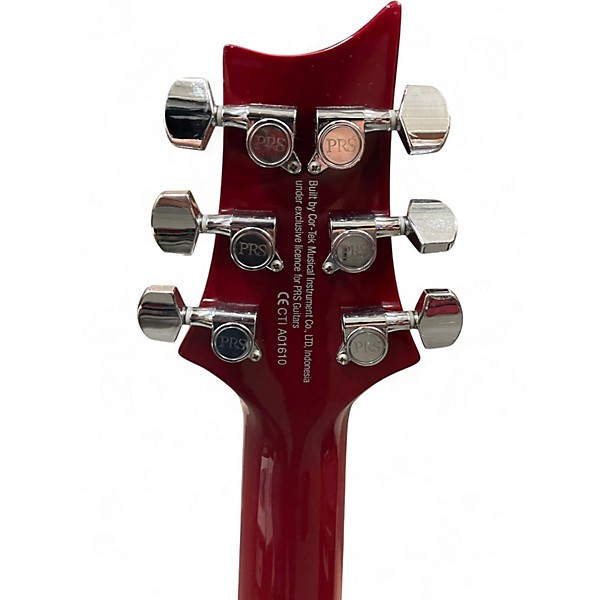 Used PRS SE Custom 24 Cherry Sunburst Solid Body Electric Guitar