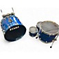 Used TAMA 4 Piece Starclassic OCEAN BLUE RIPPLE Drum Kit thumbnail