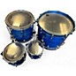 Used TAMA 4 Piece Starclassic OCEAN BLUE RIPPLE Drum Kit