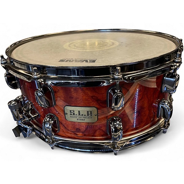 Used TAMA 14X6 Sound Lab Project Snare BUBINGA Drum