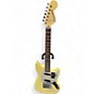 Used Fender American Performer Mustang Antique White Solid Body Electric Guitar thumbnail