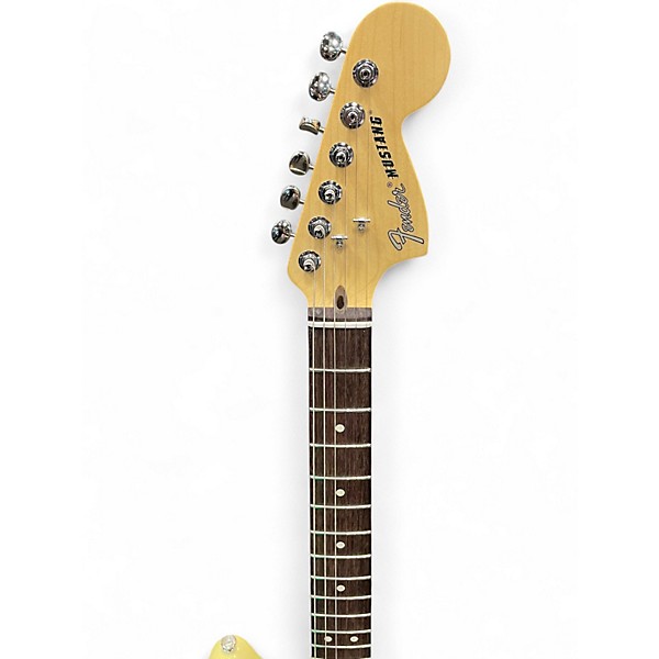 Used Fender American Performer Mustang Antique White Solid Body Electric Guitar