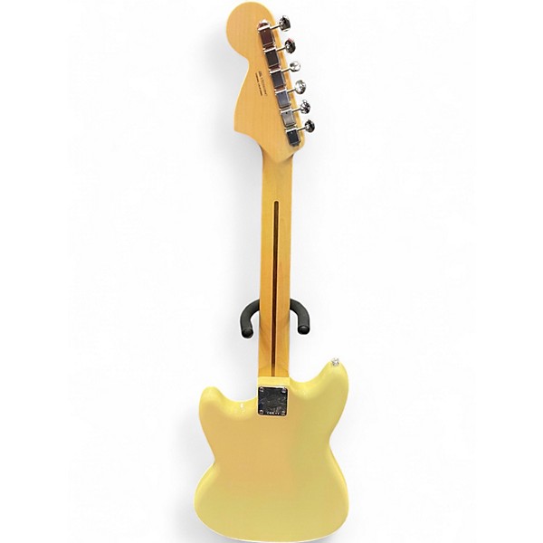 Used Fender American Performer Mustang Antique White Solid Body Electric Guitar