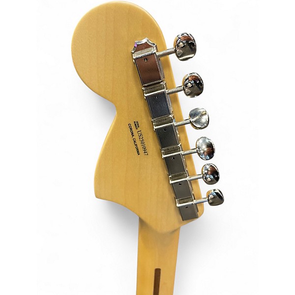 Used Fender American Performer Mustang Antique White Solid Body Electric Guitar