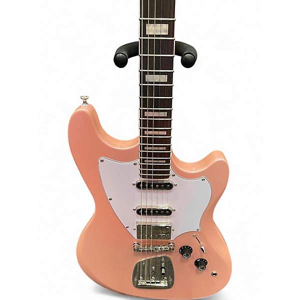 Used Guild Surfliner deluxe rose quartz metallic Solid Body Electric Guitar