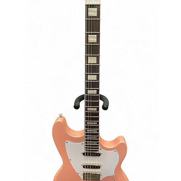 Used Guild Surfliner deluxe rose quartz metallic Solid Body Electric Guitar