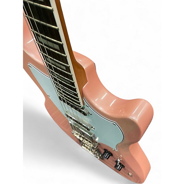 Used Guild Surfliner deluxe rose quartz metallic Solid Body Electric Guitar