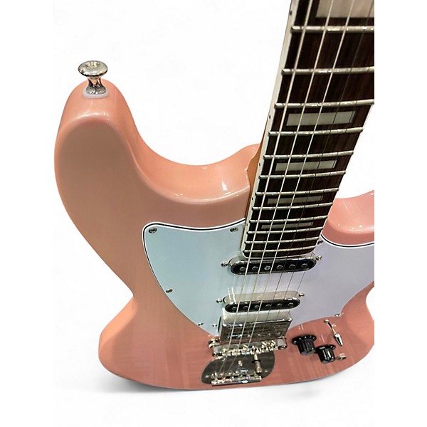 Used Guild Surfliner deluxe rose quartz metallic Solid Body Electric Guitar