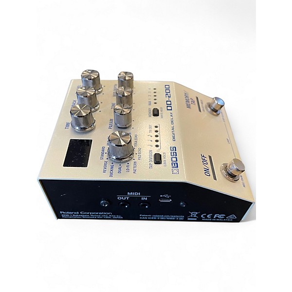 Used BOSS DD200 Digital Delay Effect Pedal