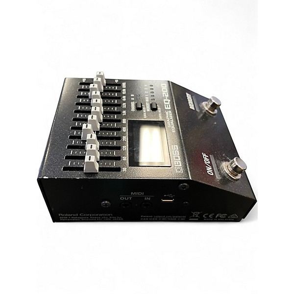 Used BOSS EQ200 Graphic Equalizer Pedal