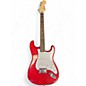 Used Squier Bullet Stratocaster RED SPARKLE Solid Body Electric Guitar thumbnail