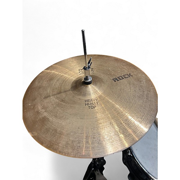 Used Paiste 14in 2002 Medium Hi Hat Pair Cymbal