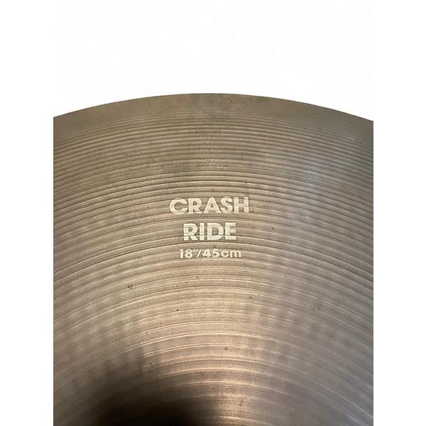 Used Zildjian 18in Crash Ride Cymbal