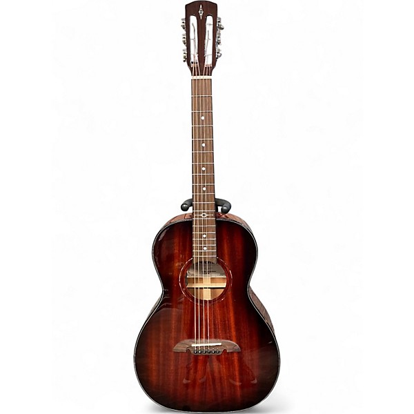 Used Alvarez MP66E Parlor Shadowburst Acoustic Electric Guitar
