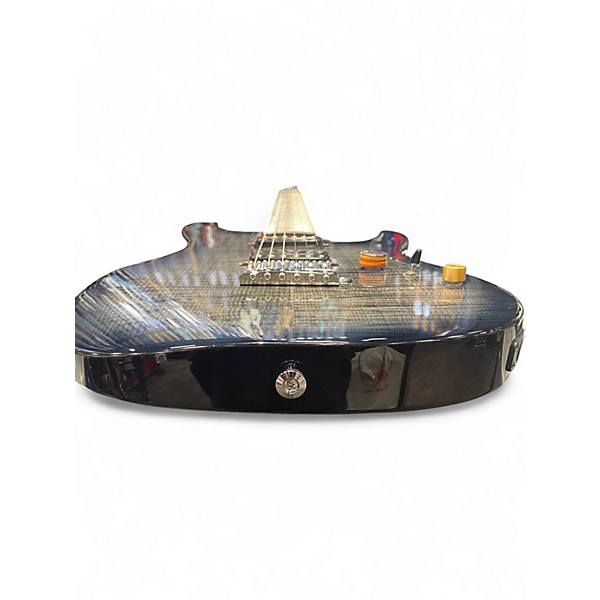 Used Ibanez AZ24S1F TRANSPARENT BLACK BURST Solid Body Electric Guitar