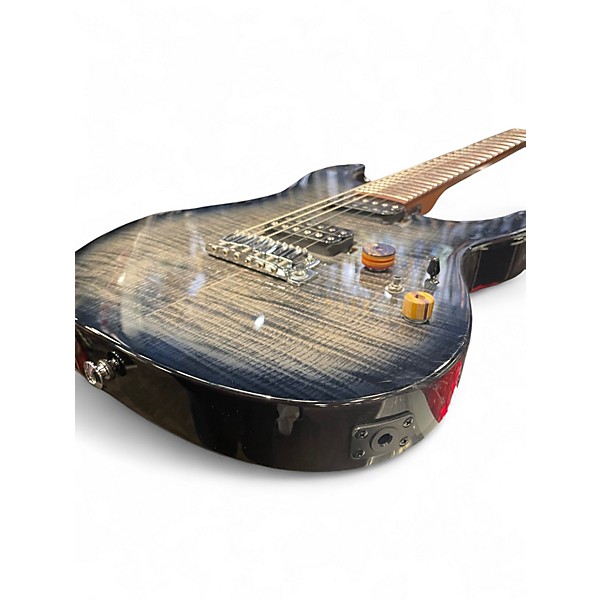 Used Ibanez AZ24S1F TRANSPARENT BLACK BURST Solid Body Electric Guitar