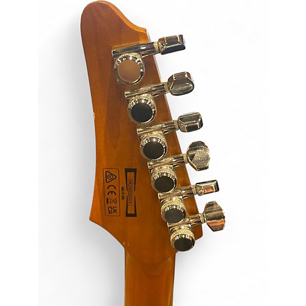 Used Ibanez AZ24S1F TRANSPARENT BLACK BURST Solid Body Electric Guitar