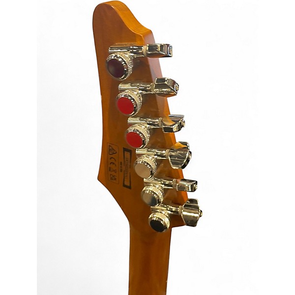 Used Ibanez AZ24S1F TRANSPARENT BLACK BURST Solid Body Electric Guitar