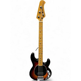 Used Ernie Ball Music Man RETRO 70S STINGRAY Vintage Sunburst Electric Bass Guitar