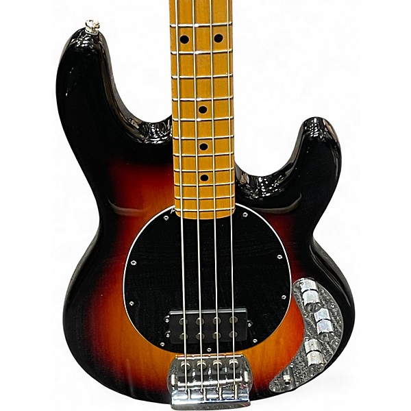 Used Ernie Ball Music Man RETRO 70S STINGRAY Vintage Sunburst Electric Bass Guitar