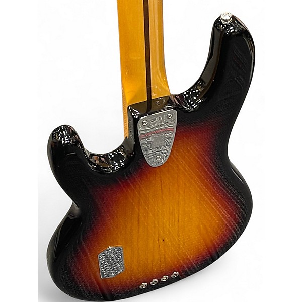 Used Ernie Ball Music Man RETRO 70S STINGRAY Vintage Sunburst Electric Bass Guitar