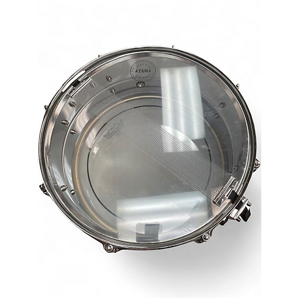 Used TAMA 14X6.5 Rockstar Series Snare Chrome over Steel Drum