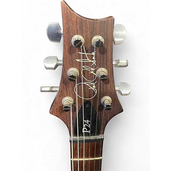 Used PRS p24 ICED TEA LEMON HONEY Solid Body Electric Guitar