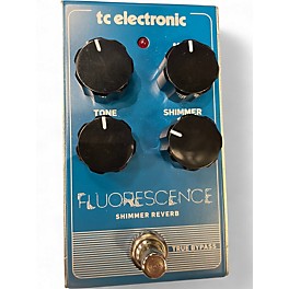Used TC Electronic Fluorescence Shimmer Reverb Effect Pedal