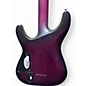 Used Schecter Guitar Research C1 Platinum Trans Purple Solid Body Electric Guitar