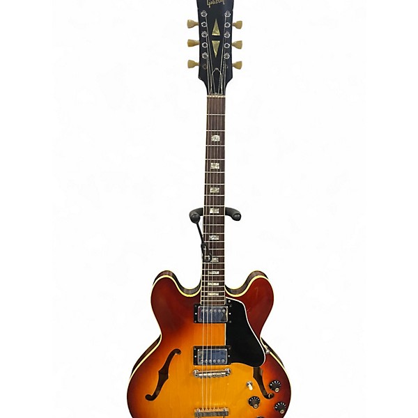 Vintage 1970s Gibson ES 335 TD-12 Heritage Cherry Sunburst Hollow Body Electric Guitar
