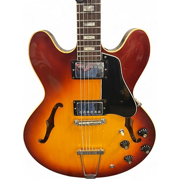 Vintage 1970s Gibson ES 335 TD-12 Heritage Cherry Sunburst Hollow Body Electric Guitar