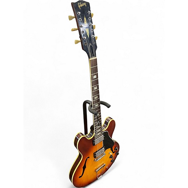 Vintage 1970s Gibson ES 335 TD-12 Heritage Cherry Sunburst Hollow Body Electric Guitar