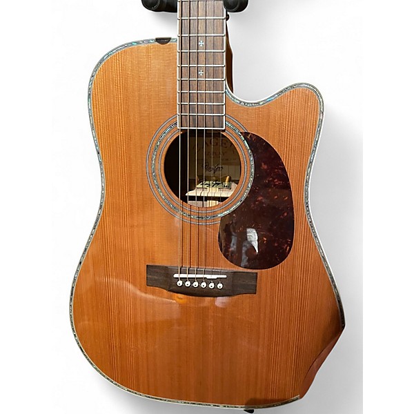 Used 2011 Zager ZAD-80CE Natural Acoustic Electric Guitar
