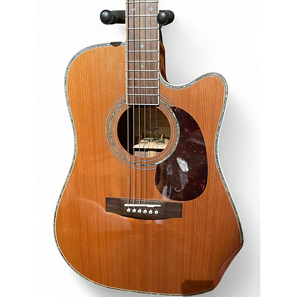 Used 2011 Zager ZAD-80CE Natural Acoustic Electric Guitar