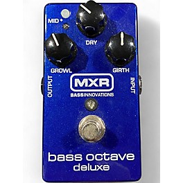 Used MXR M288 Bass Octave Deluxe Bass Effect Pedal