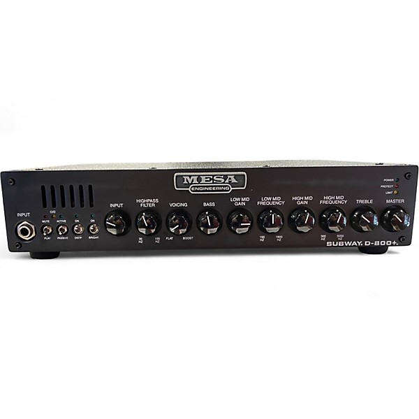 Used MESA/Boogie Subway D800+ Bass Amp Head
