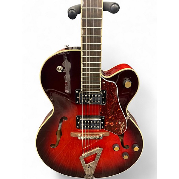 Used Gretsch Guitars G2420 Streamliner 2 Tone Sunburst Hollow Body Electric Guitar