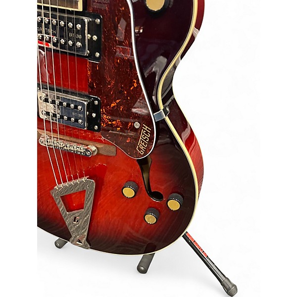 Used Gretsch Guitars G2420 Streamliner 2 Tone Sunburst Hollow Body Electric Guitar