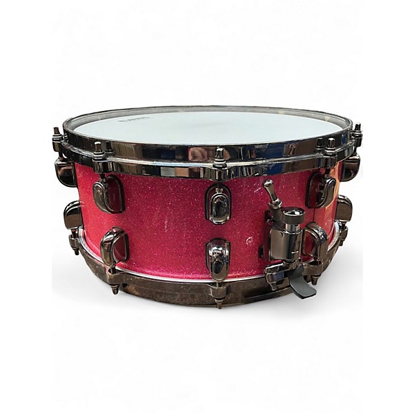 Used TAMA 6.5X14 Starclassic Snare PINK SPARKLE Drum