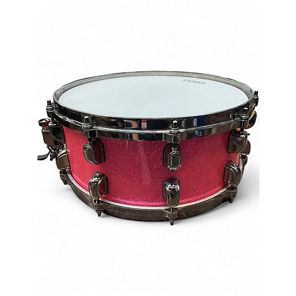 Used TAMA 6.5X14 Starclassic Snare PINK SPARKLE Drum